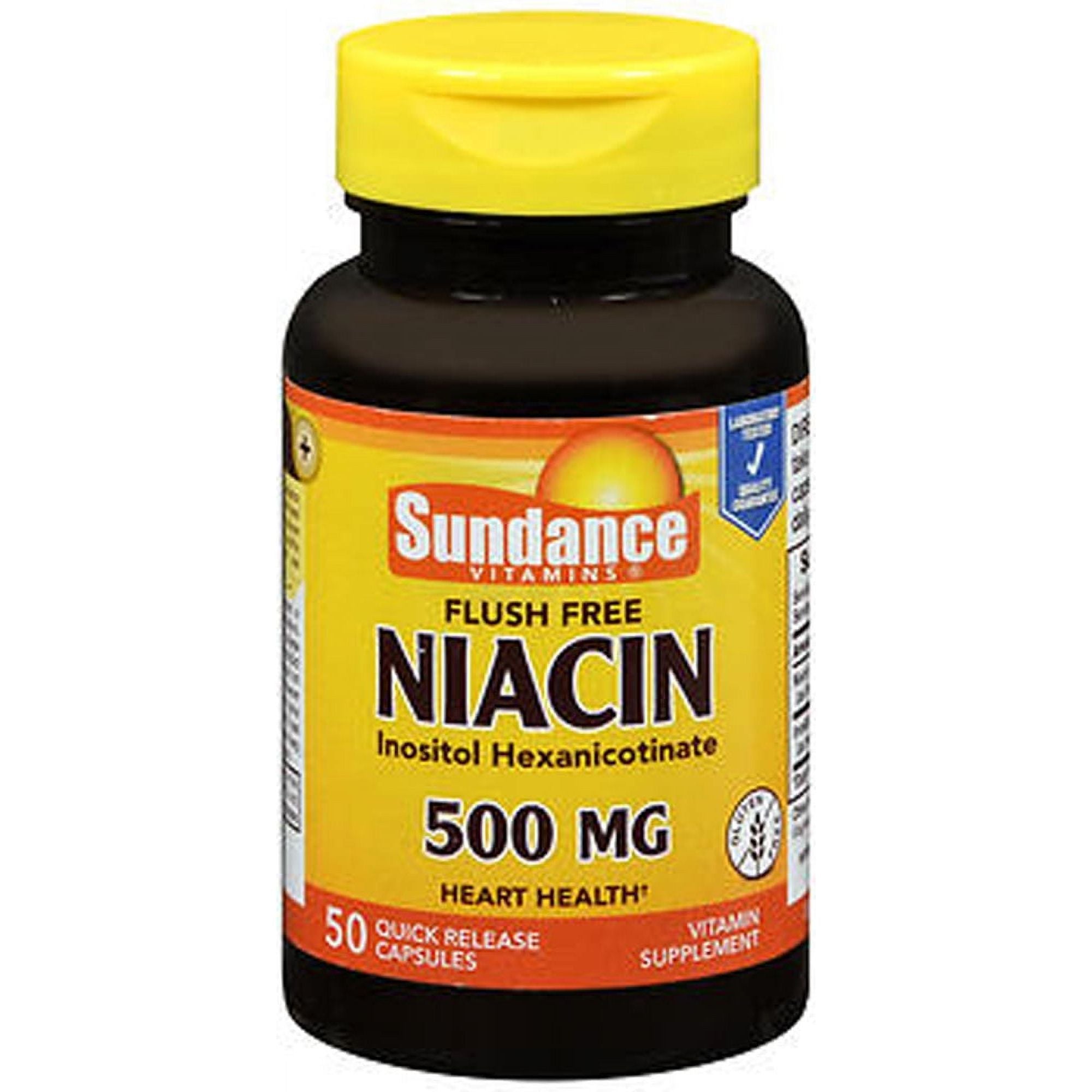 Sundance Vitamins Niacin Kaps 500 Mg Pa Skuqje 50