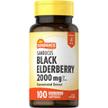 Sundance Sambucus Schwarzer Holunder, 1000 mg, 100 Kapseln