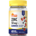 Sundance Vitamins® Zink Vegane Gummibonbons – Natürlicher Waldbeergeschmack