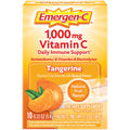 Emergen C 10er Packung, Mandarinen-Geschmack) Nahrungsergänzungsmittel Brausepulver-Getränkemischung mit 1000 mg Vitamin, 0,33 Unzen Päckchen, Koffeinfrei