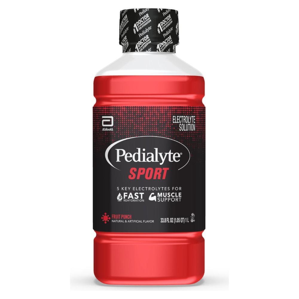 Pedialyte Sport Elektrolyt-Lösung - Fruchtpunsch - 1 l