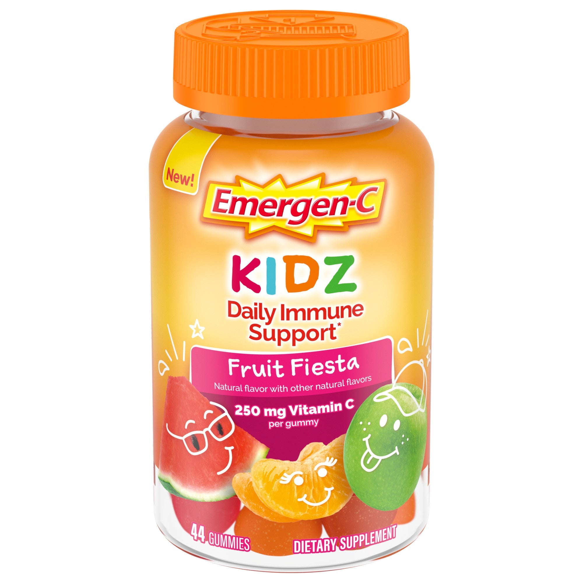 Emergen-C Kidz® Immun-Gummis – Frucht-Fiesta – 44 St.