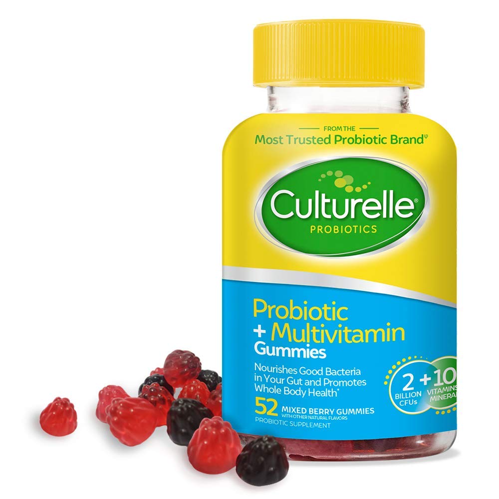 Culturelle Probiotic + Multivitamin, Waldfrucht, Gummis