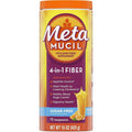 Metamucil Suplement me Fibër Psyllium Pluhur Pa Sheqer - Portokall i Lëmuar