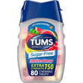 Tums Zuckerfreie Antazida-Kautabletten mit extra Stärke, Melone-Beere
