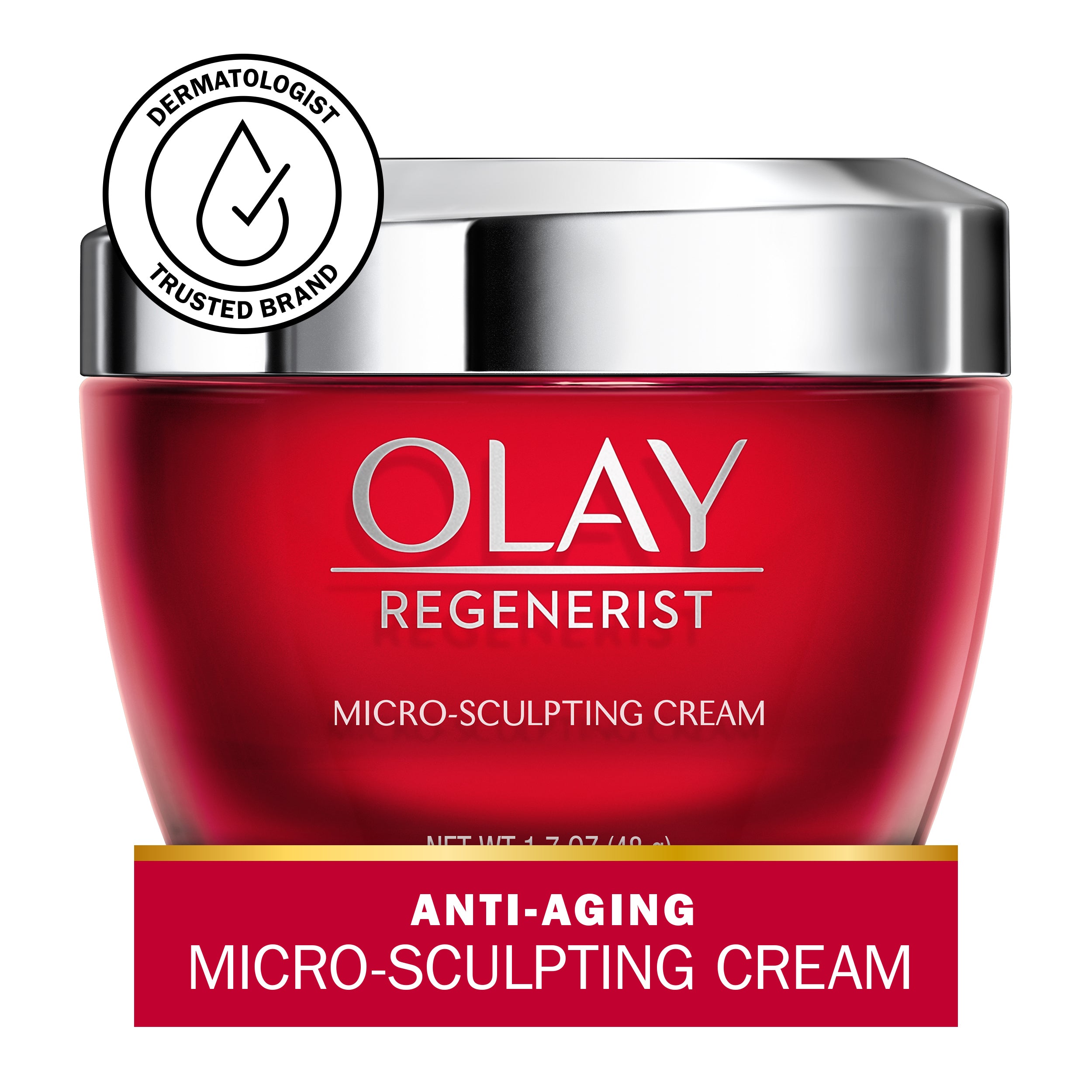 Olay Regenerist Micro-Sculpting Cream, Hidratues për Fytyrën, 1.7 Oz