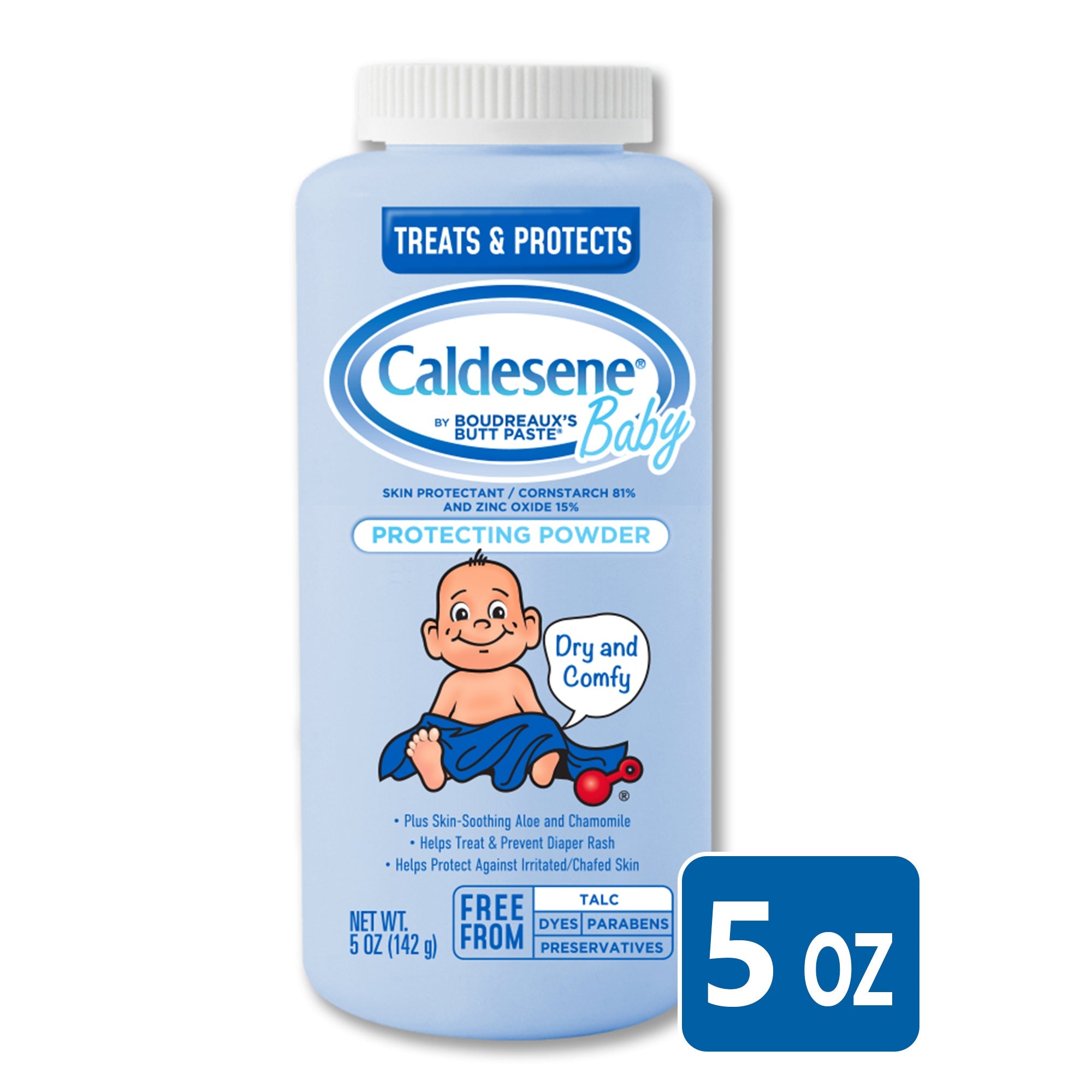 Caldesene Baby Maisstärke-Puder mit Zinkoxid, 142 g