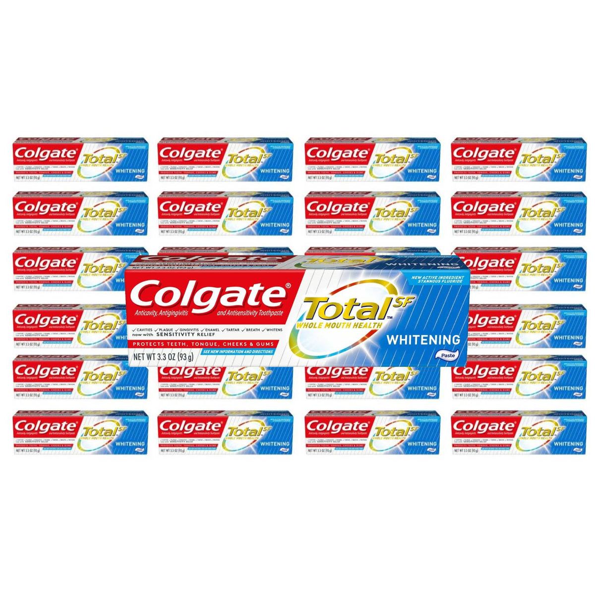 Colgate Total Whitening Zahnpasta, 93 g