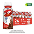 Pije ushqyese Boost me proteina të larta, çokollatë e pasur, shishe 236 ml, paketim 24 copë