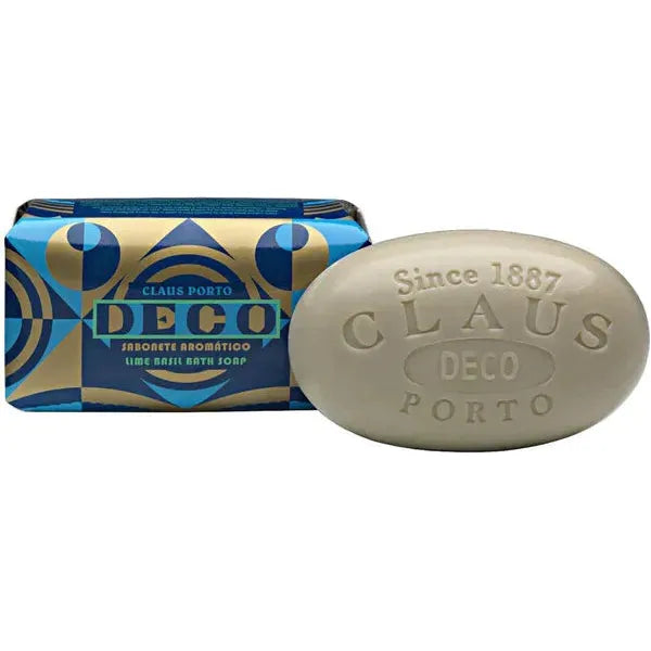 Claus Porto Deco Limette Basilikum Badseife 150g