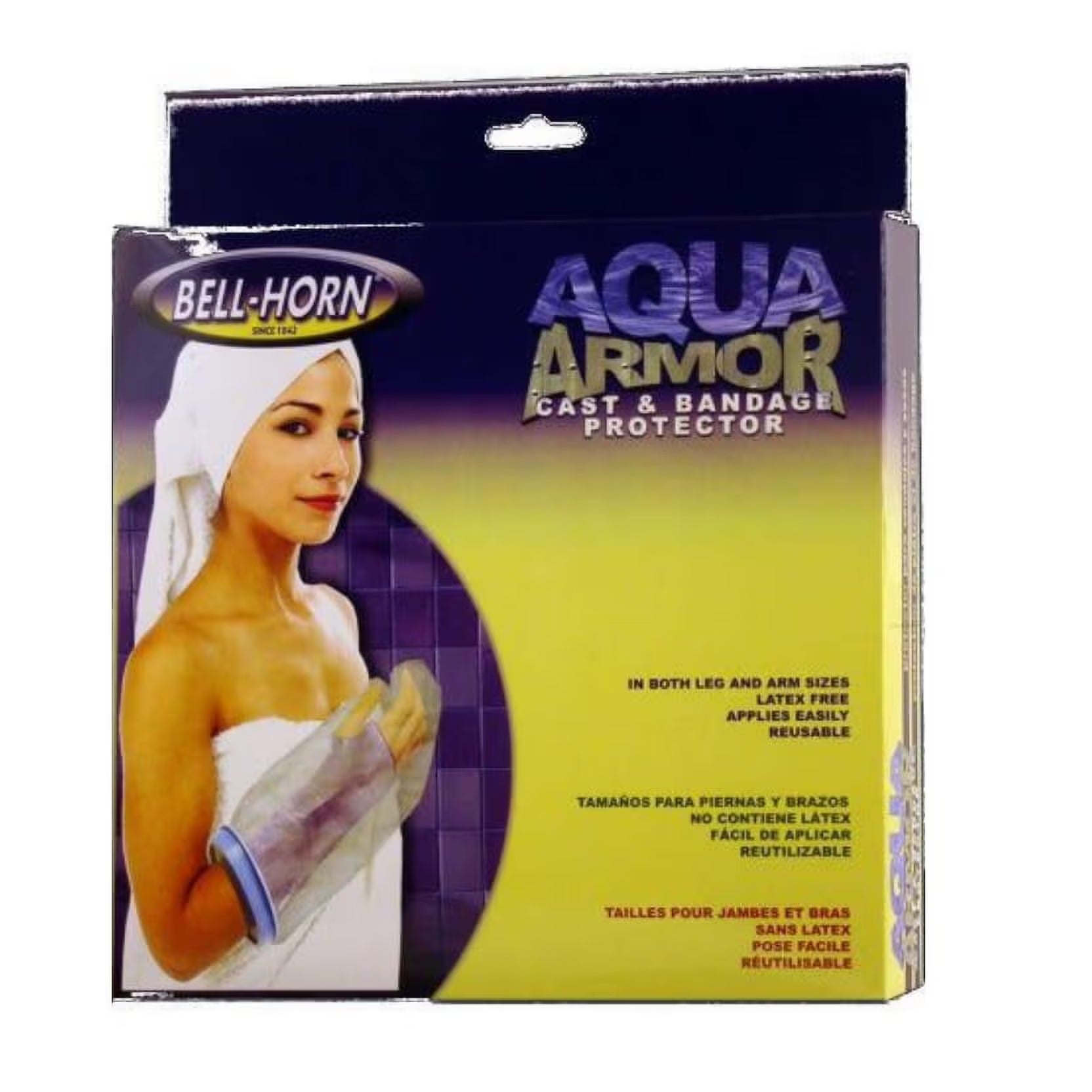 Bell Horn Aqua Armor Gips- und Bandagenschutz, Erwachsener, Arm, kurz