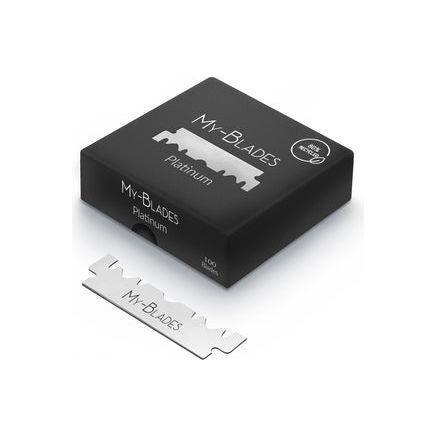 My-Blades Platinum brisqe me një teh 100 copë