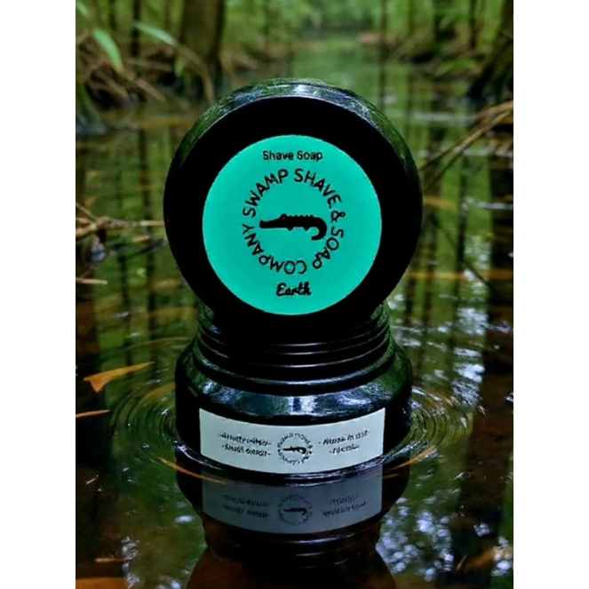 Swamp Shave & Soap Company Earth Rasierseife 119 g