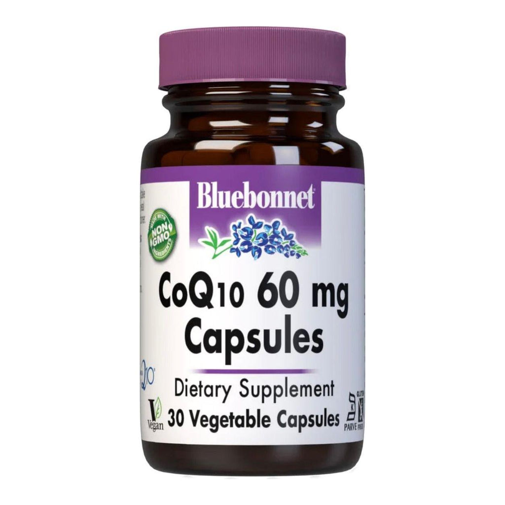 Bluebonnets CoQ10 60 mg 30 Kapsula të Buta Vegjetariane