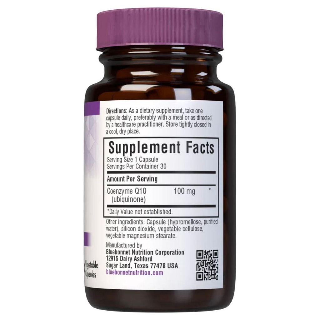 Bluebonnet CoQ10 100 mg 30 vegetarische Softgels