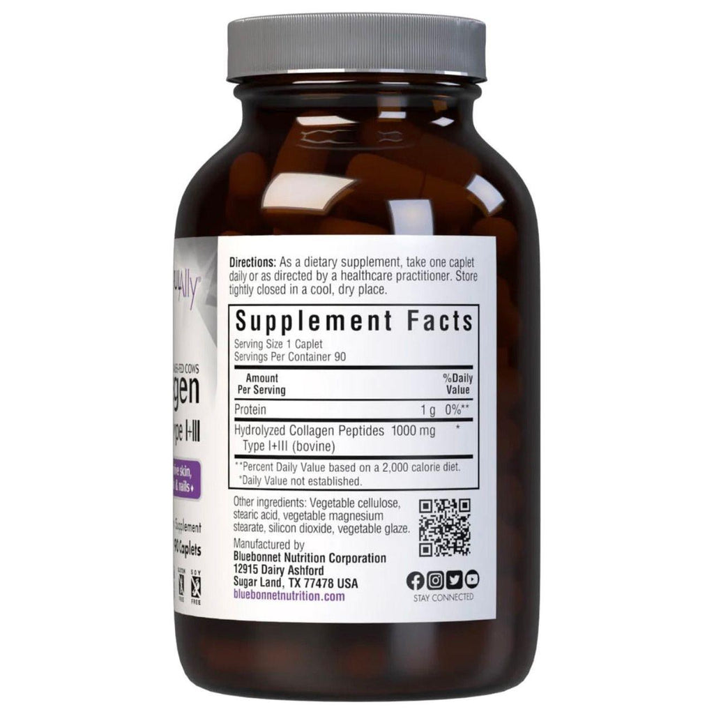 Bluebonnets Beautiful Ally Kollagen 1000 mg, 90 Kapseln