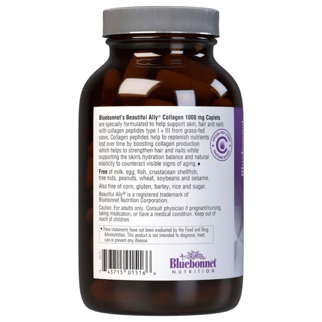 Bluebonnets Beautiful Ally Kollagen 1000 mg, 90 Kapseln