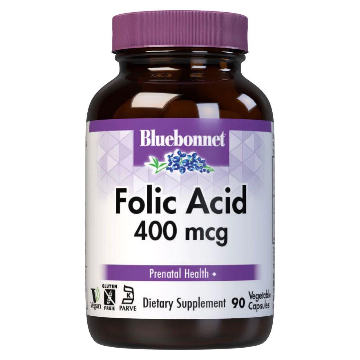 Bluebonnet Nutrition Acid Folik 400 mg - 90 Kapsula Bimore