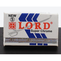 Lord Super Chrome Double Edge Rasierklingen – 20 x 5er-Pack
