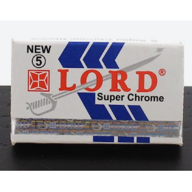 Lord Super Chrome Double Edge Rasierklingen – 20 x 5er-Pack