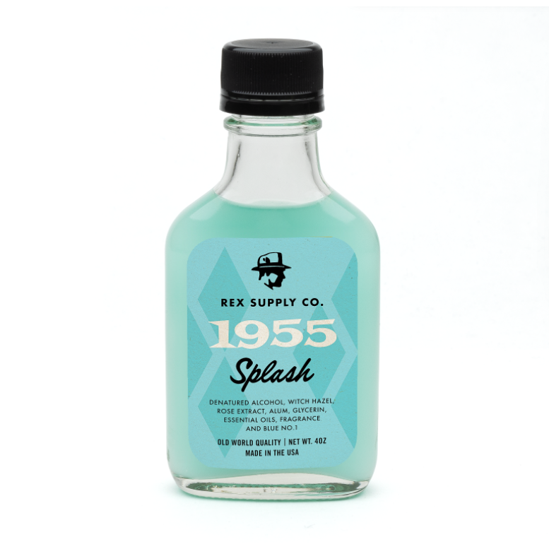 Rex Supply Co. 1955 Old World locion pas rroje 4 Oz