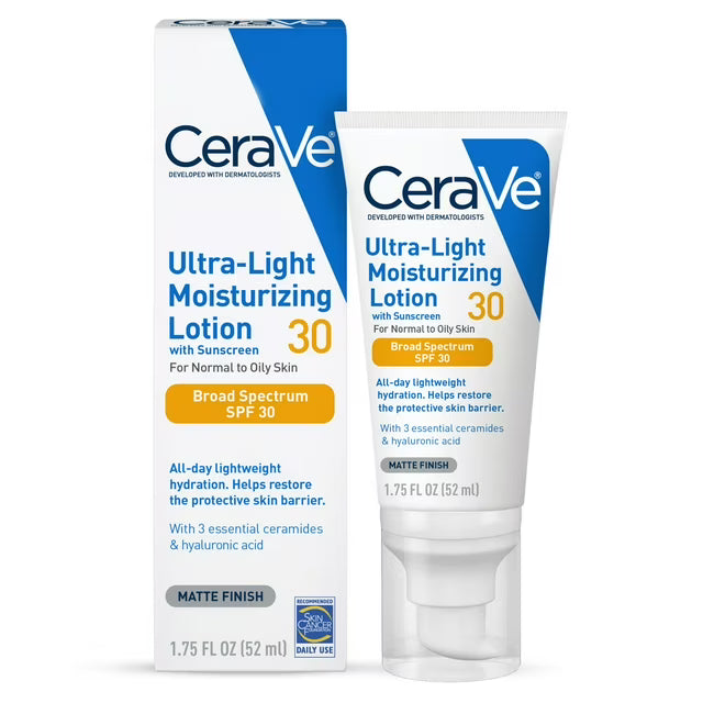 CeraVe Hydrating Gesichtssonnencreme LSF 30 (50 ml)