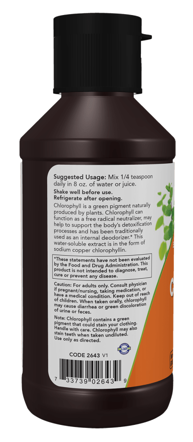 Chlorophyll, Liquid