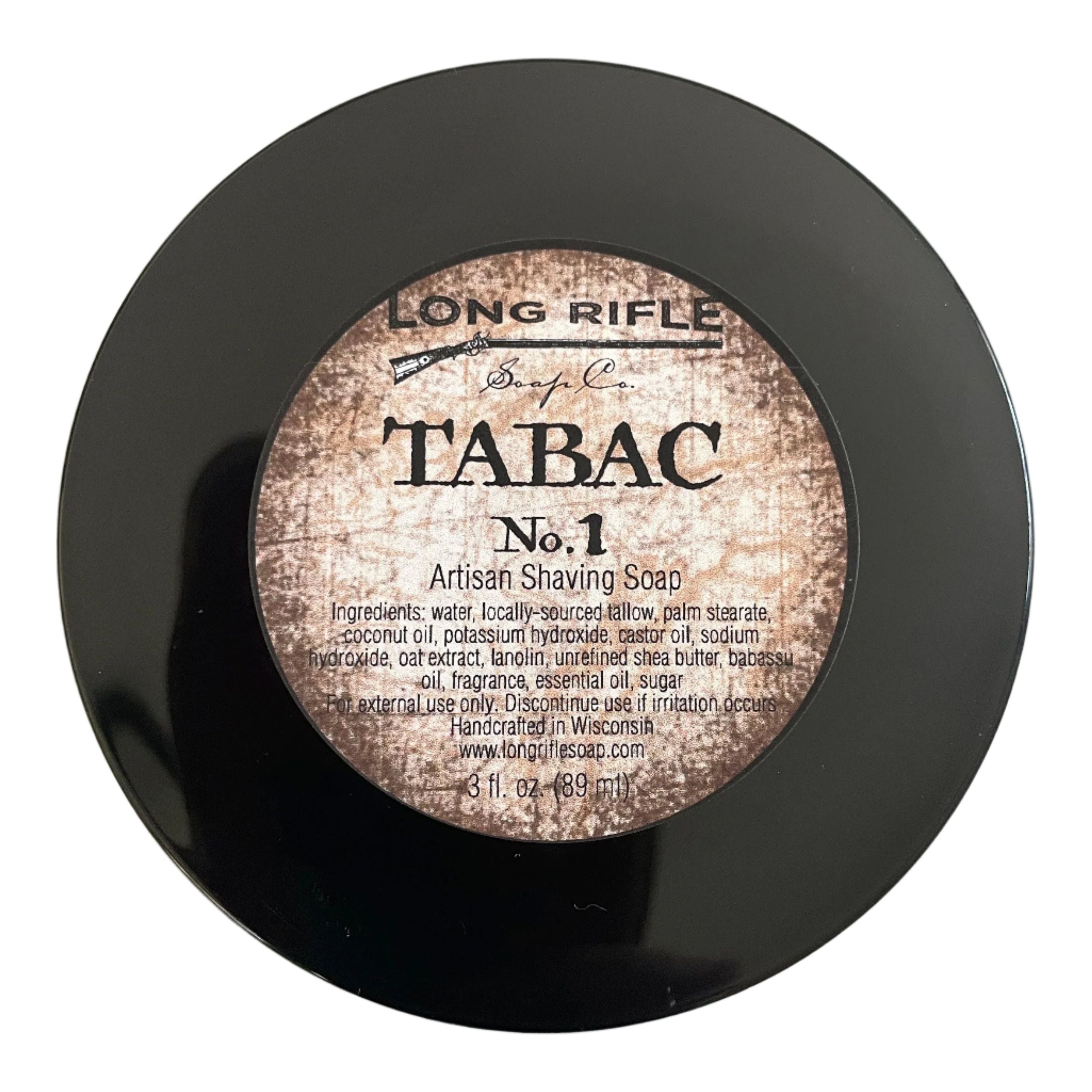 Long Rifle Soap Co. Tabac No.1 Rasur-Kollektion