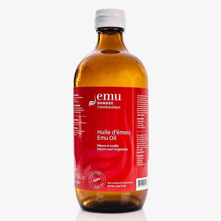 Emuöl, flüssig, 500 ml (Großpackung)