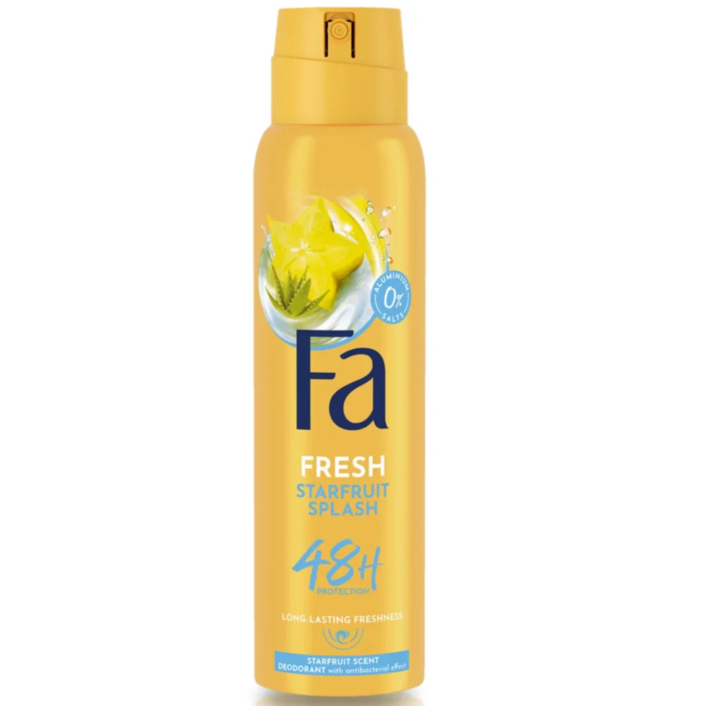 Fa Fresh Sternfrucht-Splash Spray Deodorant 48h 150 ml