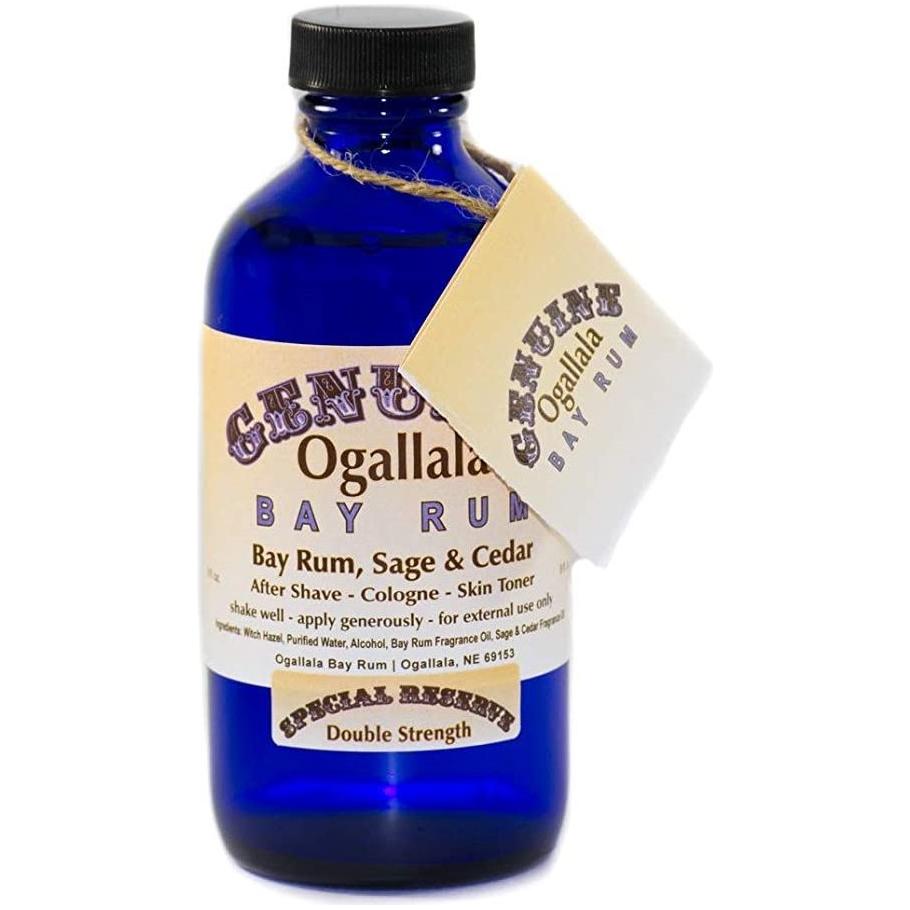 Ogallala Bay Rum, Salbei & Zeder doppelte Stärke Pre-Shave - Aftershave - Gesichtswasser 236 ml