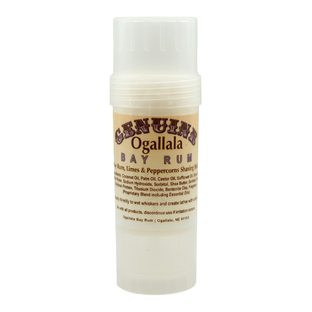 Ogallala Bay Rum, Limes & Peppercorns Shaving Stick 70.8 g