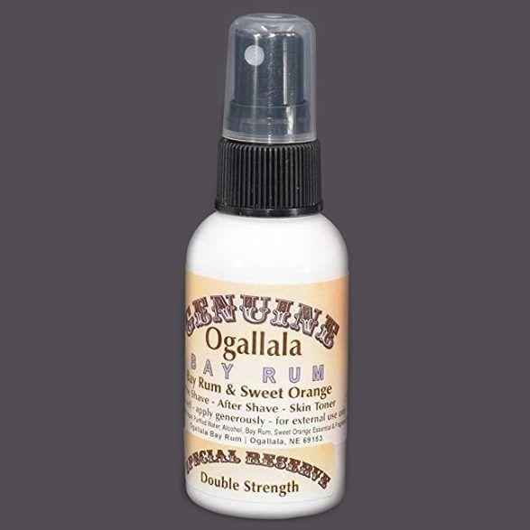 Ogallala Bay Rum & Portokall i ëmbël dyfish i fortë para rrojës - Pas rrojës - Tonik lëkure 60 ml