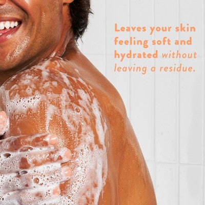 Native Body Wash Sweet Peach & Nectar Sulfate Free 18 fl oz - Imperfect Container