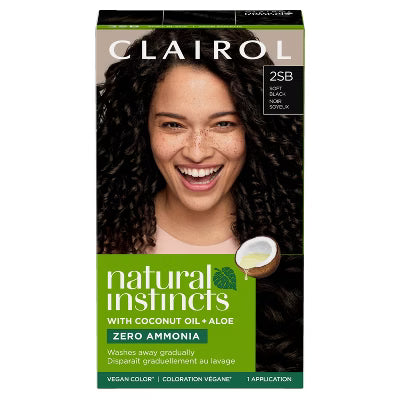 Komplet kremi për ngjyrosje gjysmëpermanente të flokëve Natural Instincts Clairol - Ngjyrë kafe