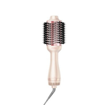 TYMO Volumizer Hot Air Brush Hair Dryer Champagne Pink - Imperfect Box