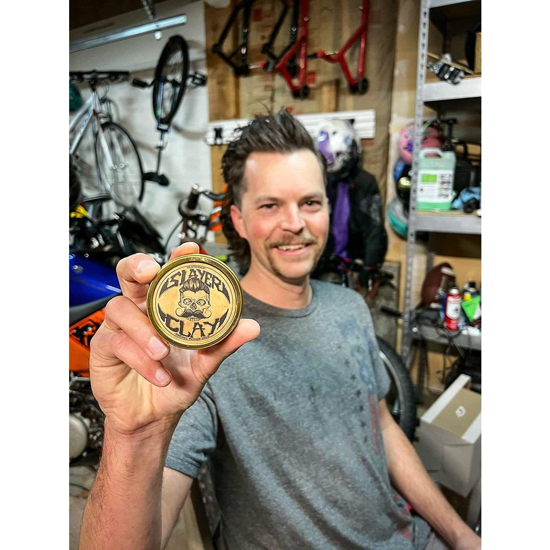 Death Grip Slayer Bio-Haarclay mittlerer Halt 56 g