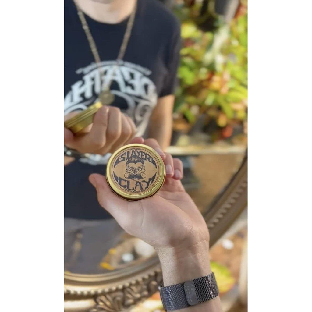 Death Grip Slayer Bio-Haarclay mittlerer Halt 56 g