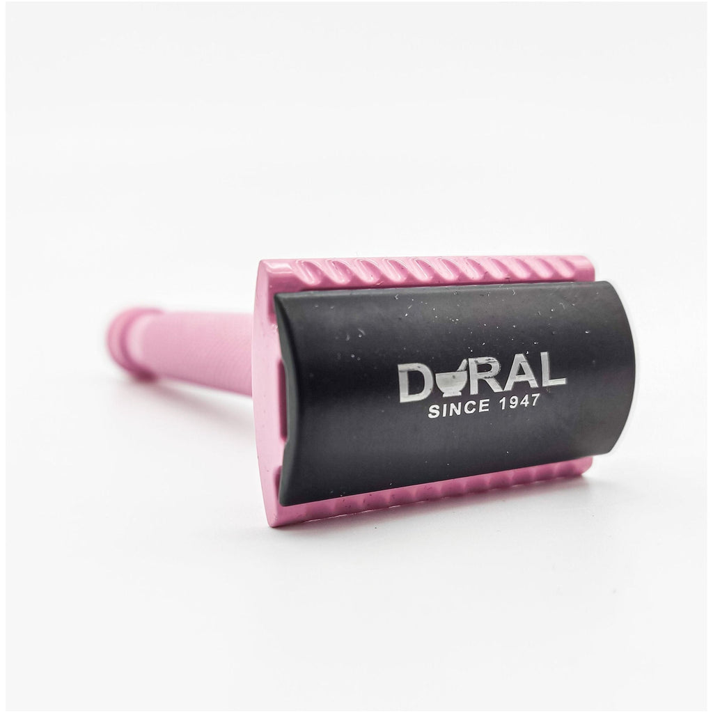 Dural Heavy Stroud Rroje Sigurie me Dy Tehe Kokë e Dyfishtë Rozë/Zezë + Këllëf