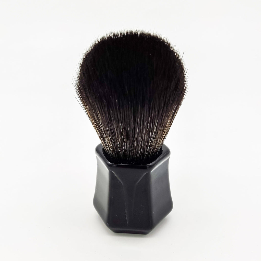 Darwin Shaving Schwarzer Synthetik-Rasierpinsel