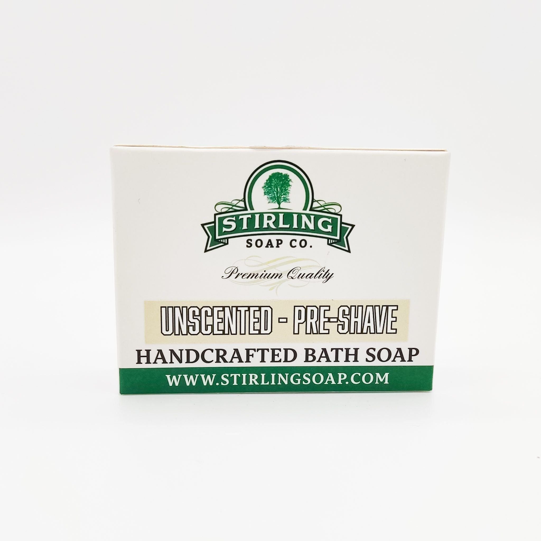 Stirling Soap Co. Unscented – Vorrasierseife 5.5 Oz