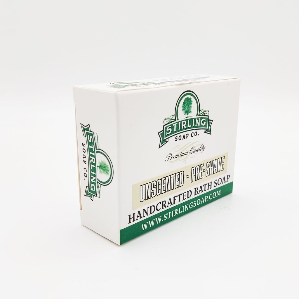 Stirling Soap Co. Unscented – Vorrasierseife 5.5 Oz