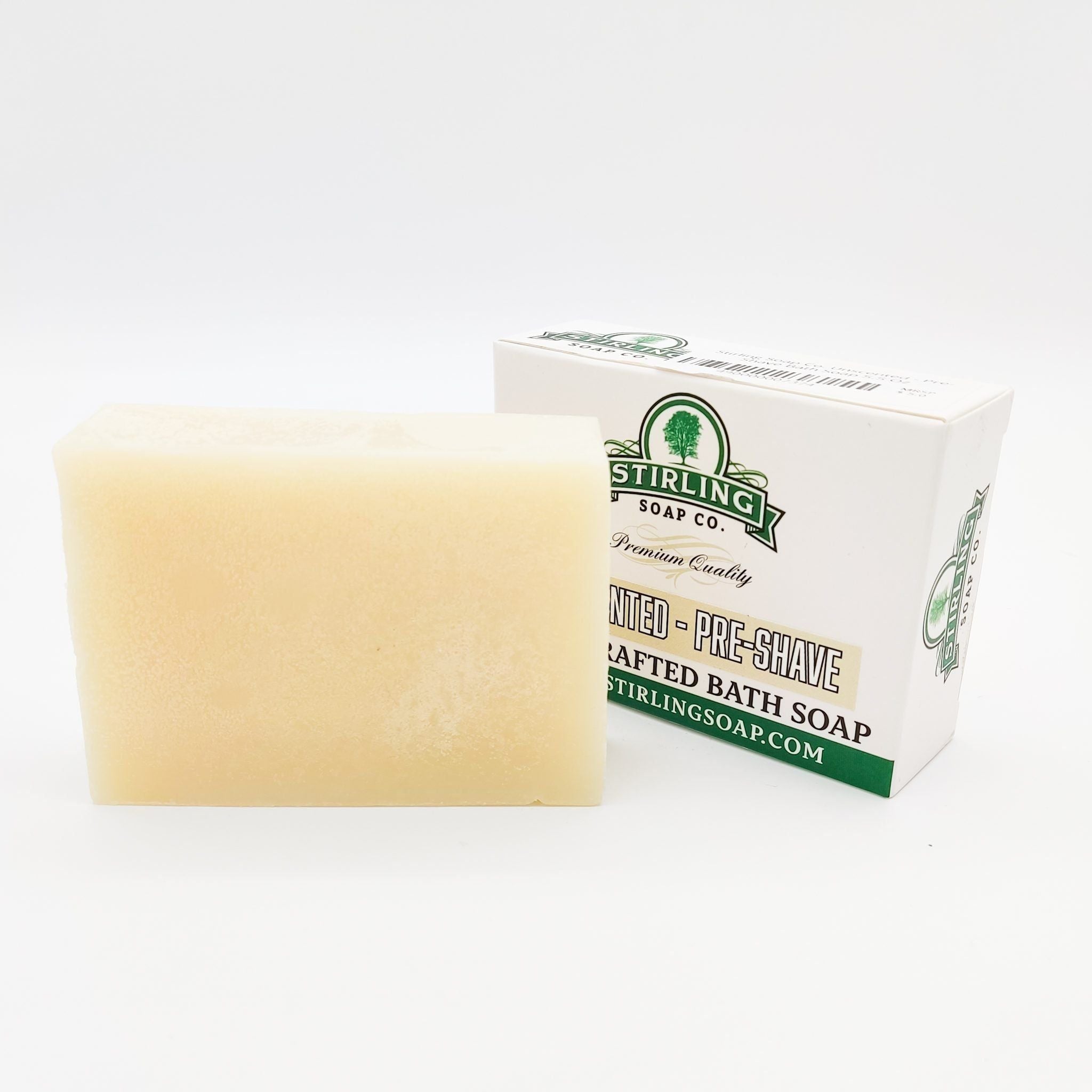 Stirling Soap Co. Unscented – Vorrasierseife 5.5 Oz