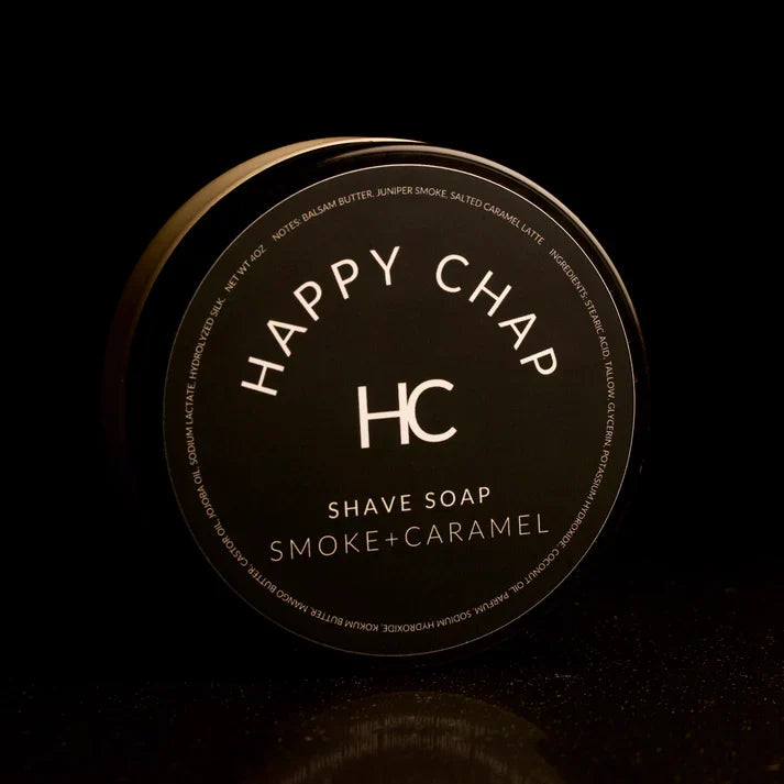 Happy Chap Smoke + Karamell Rasierkollektion