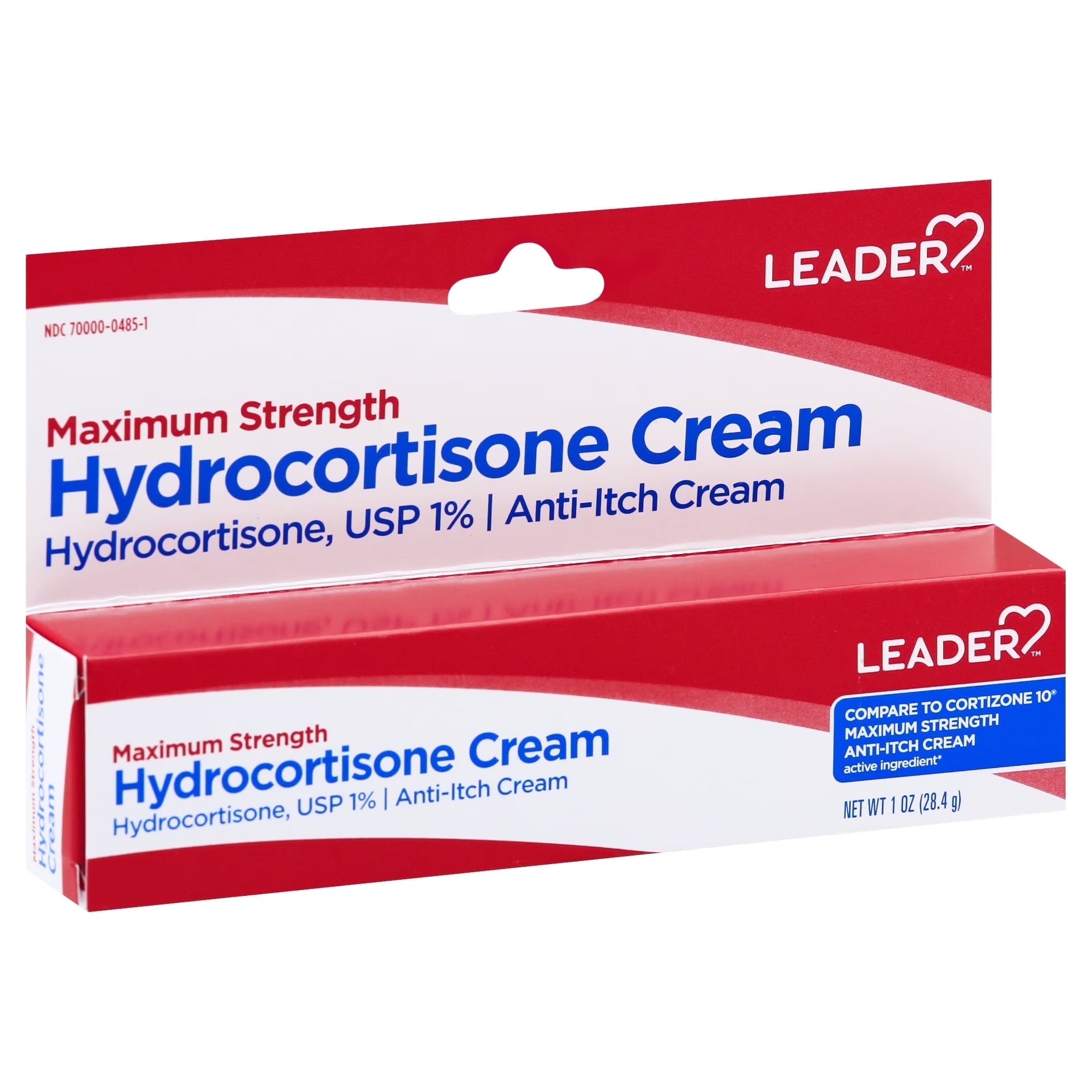 Leader Krem me Hidrokortizon për Forcë Maksimale 1% me Aloe – 28 gr