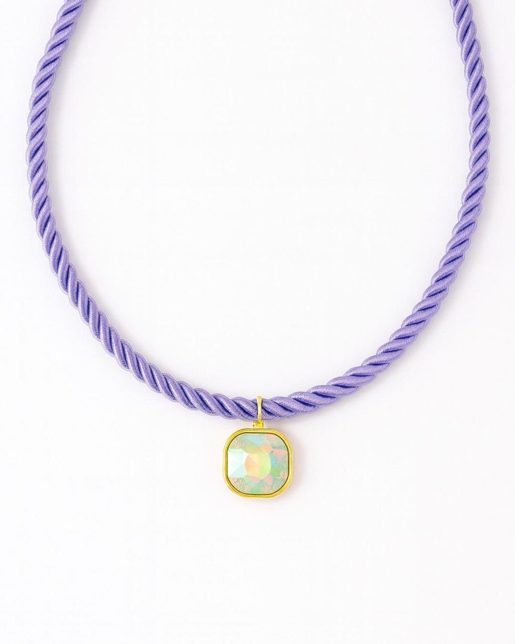 Necklace - Tailyn Rope Lavender