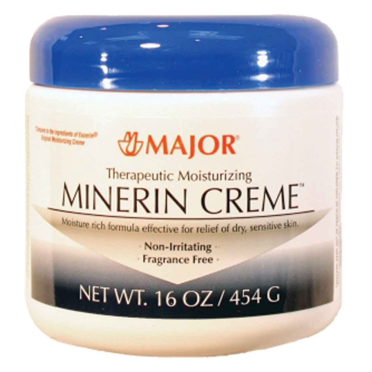 Major Minerín Trockene Haut Creme, 454 g (1 lb)