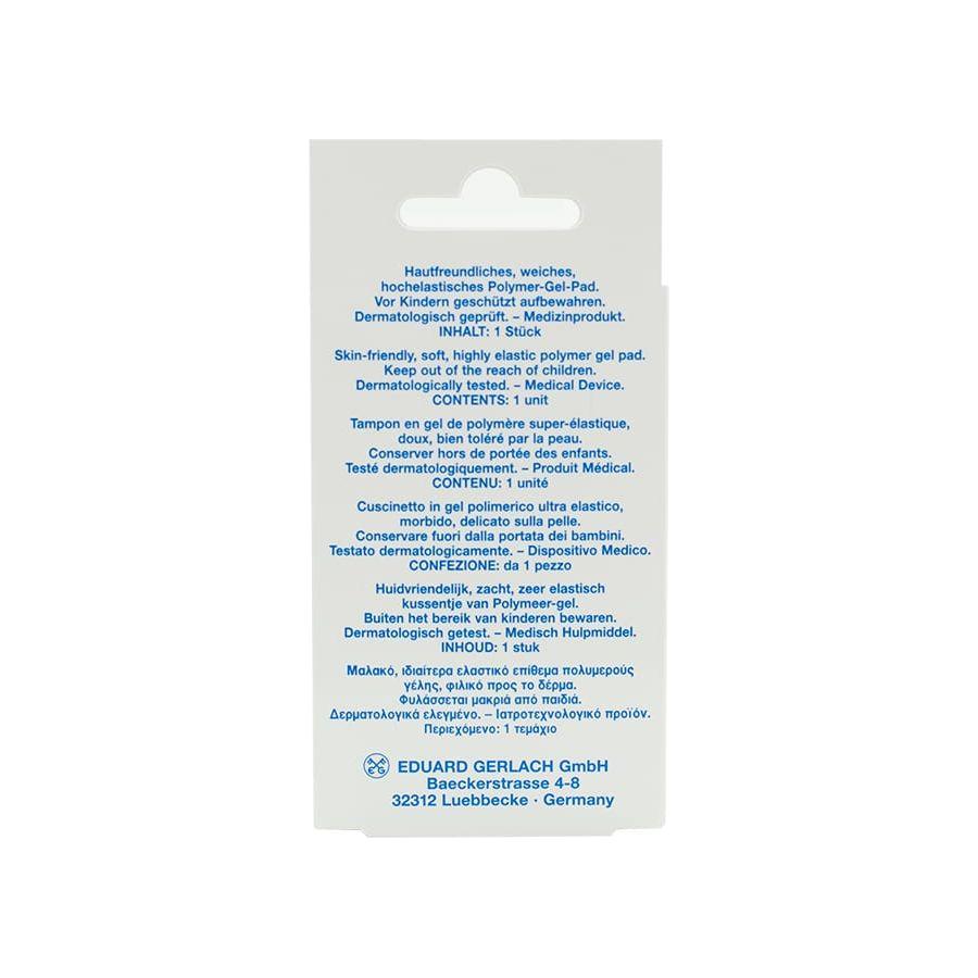 Jastëk metatarsal Gehwol me fashë/Djathtas, i madh - 16 Oz