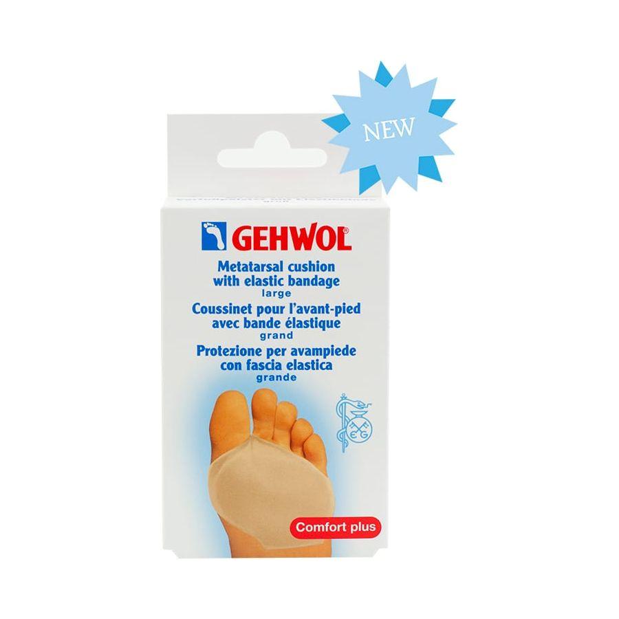 Jastëk metatarsal Gehwol me fashë/Djathtas, i madh - 16 Oz