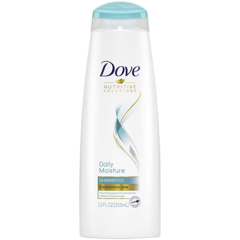 Dove Haarpflege Nährstofflösungen Shampoo, Tägliche Feuchtigkeit – 355 ml